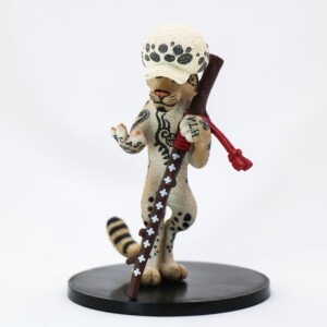 海贼王/航海 特拉法尔加 罗 动物系列 造型王 雪豹 罗 盒装手办