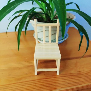 一次性筷子手工制作工艺品椅子diy竹签模型礼物学生作品