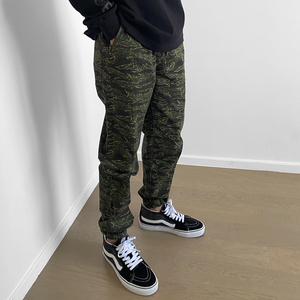 卡哈特虎纹迷彩风jogger pants水洗束缚小脚裤夏季宽松休闲运动裤