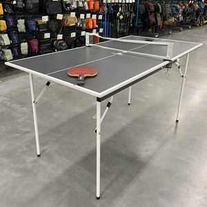 迪卡侬家用可折叠室内儿童小乒乓球桌中桌子成人迷你亲子乒乓球台
