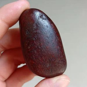 和田红玉籽料红沁