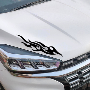 个性火焰汽车车身划痕装饰贴纸货车改装车门创意贴画车头盖贴