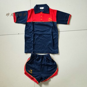 怀旧老库存 80年代 夏季运动套装 短袖短裤 90 95 110号