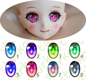 【starko】原创bjd/dd娃娃亚克力压眼二次元卡通压眼10mm-24mm