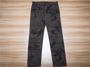 【现货】lv supreme louis vuitton x sup 联名 迷彩 牛仔裤 长裤