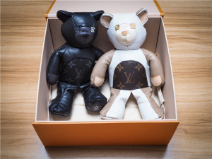 【现货】lv fragment louis vuitton 联名 藤原浩 小熊 闪电 玩偶