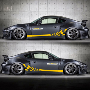 86 gt 斯巴鲁brz sti 跑车 汽车贴纸 装饰改装车贴拉花