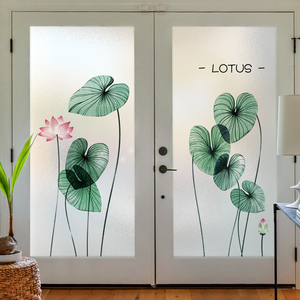 浴室玻璃门贴不透光