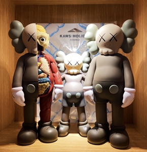 mand kaws公仔潮流玩具桌面摆件玩偶客厅盲盒手办潮玩周边礼品小