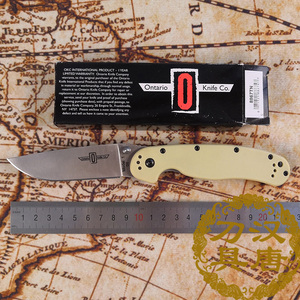 ontario安大略rat i系列中国台湾省制造户外求生折刀edc标配rat1