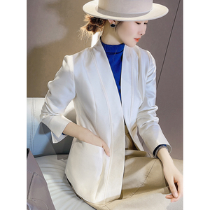 自制高水准 重磅40姆米真丝丝毛缎西装外套 挺括高端羊毛西服上衣