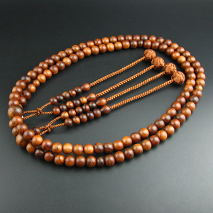 妙莲花日式御念珠法师挂珠真言宗唐密日本栴檀11mm华梵天房包邮