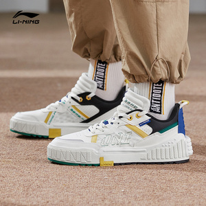 李宁男鞋001 unblock传奇开始小白鞋经典休闲鞋btc匹诺曹运动鞋男
