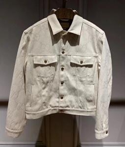 猪猪奢侈品代购 22春夏 gucci 古奇 大logo 牛仔外套代购不退换