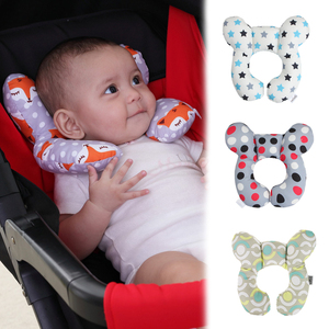 婴儿宝宝儿童u型飞机枕安全座椅枕头护颈枕车用3-18个月睡觉神器