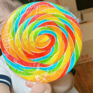 棒棒糖超大七彩生日