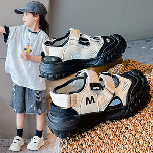 儿童鞋框子凉鞋2024年夏季新款网布镂空透气运动鞋韩版男童女童鞋