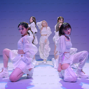 nmixx韩国女团同款演出服女学生爵士舞打歌服儿童新款街舞蹈服潮