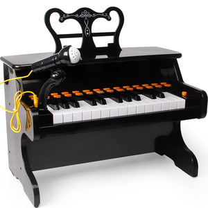 宝丽1701朗朗之声儿童古典钢琴带麦克风3-6岁早教电子琴女孩玩具