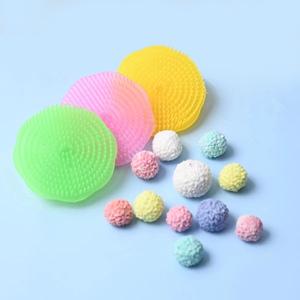 56dorisjff淘宝超轻粘土毛球刷 雪花雪球制作彩泥工具刷子模具橡皮