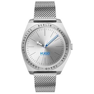 海外购专柜正品 hugo boss 雨果博斯男士银色时尚百搭手表21热销