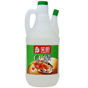 【正品包邮】新疆笑厨白醋酿造食醋桶装凉拌醋蘸料830ml