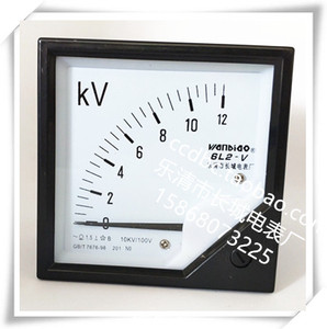 【长城电表厂】6l2 12kv (10kv/100v) 交流电压表