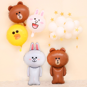 铝膜气球布朗熊
