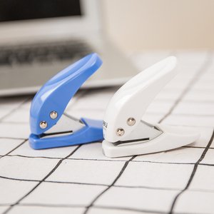 迷你创意便携单孔打孔机 打洞机 孔径6mm糖果色手持打孔器 t200