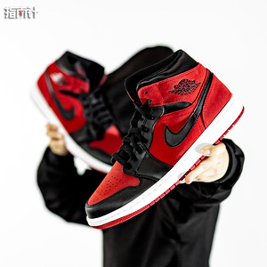 001412832345ylj淘宝aj1黑红小禁穿2020,女款,36.