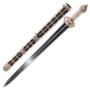 明朝御制 大明永乐帝王宝剑 龙泉禾字号查长伟大师手工宝剑未开刃