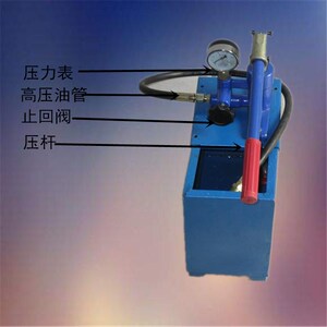 SB-2.5/SY-2.5MPA手动试压泵 25公斤压力泵/打压泵水管试压泵