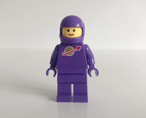 乐高 lego 紫色 宇航员 头盔 2446 4298620 零件 71032 人仔 配件