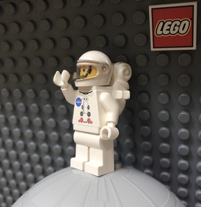 乐高 lego 阿姆斯特朗 sp060 绝版 nasa 宇航员 人仔 10029 92176