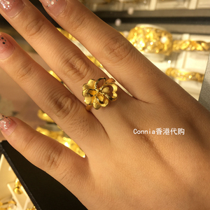 工艺品,礼品 广告促销礼品 广告扇 周大福戒指黄金花