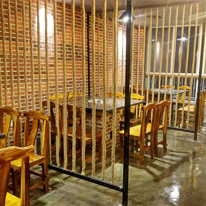 隔断简易手工装饰麻绳成人四季环境编制墙挂绑绳户外壁挂装修墙面