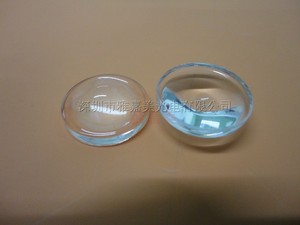 直径12至30mm高硼硅光学玻璃凸透镜 diy聚光调焦led照明投光灯罩