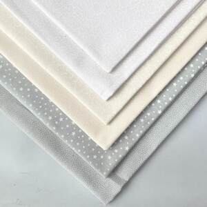 2205米灰浮水进口专业拼布全棉平纹面料 手工diy布组被子布料壁饰