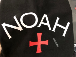 2019 ss春夏noah十字短袖初代十字架远征军logo余文乐同款十字t恤