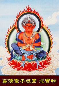 佛菩萨画像 掐丝唐卡 画稿 马头观音图稿 高清电子版稿