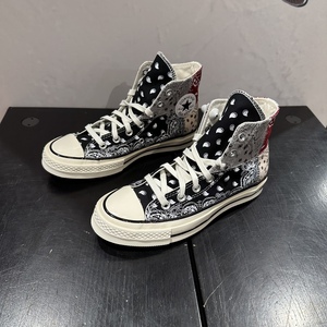 converse匡威正品1970s黑色腰果花169880,特价不退换