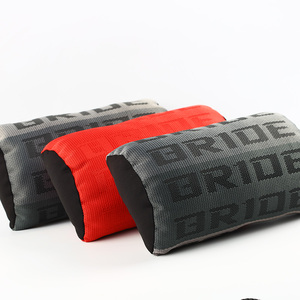 JDM改装汽车赛车座椅材料头枕护颈枕枕头创意个性礼品可拆卸BRIDE