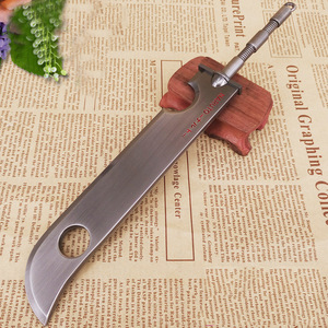 火影忍者仿真武器 飞段镰刀 鸣人佐助四代目 合金模型摆件 24cm