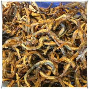 温州特产松台菜市场海味店现做现卖香酥油炸水鱼干零食下酒菜500g