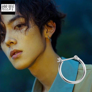男士耳环大耳圈