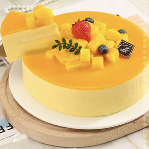 向阳坊蛋糕厦门生日蛋糕聚会新鲜现做水果蛋糕芒果慕斯芒芒宇宙