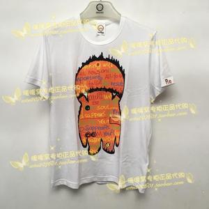 2017男女同款潮短袖宽松t恤ddfst00042devil nut恶魔果实专柜