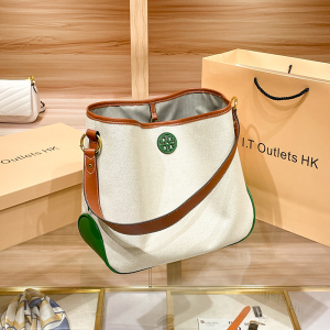 美国正品tory brunt tb女包 设计感帆布托特包时尚大气斜挎大包包