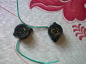 全新小型蜂鸣器 门铃 电子管 报警器 音乐 促销 电动铃铛保质双线