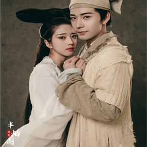 影视剧聂小倩同款古装男女情侣汉服宁采臣侠女仙气书生表演出服装